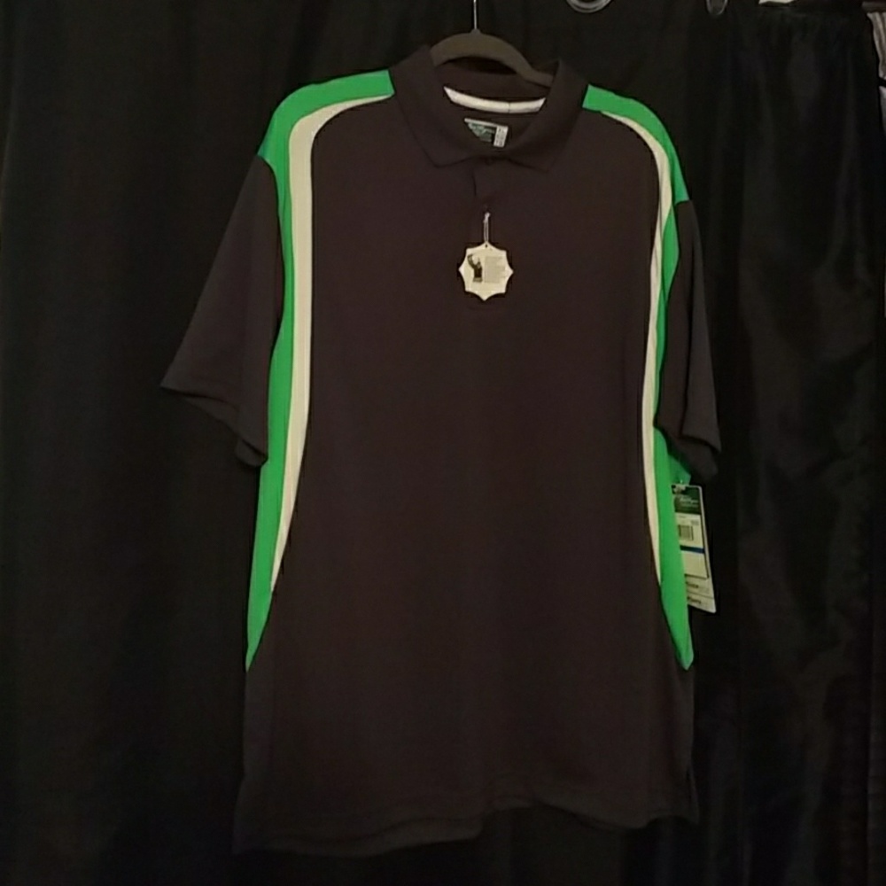 Golf polo shirt.  New XL